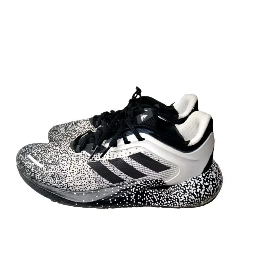 adidas Alphatorsion Aramis Motion Graphic-White Black Shoes Men's Size 11.5
